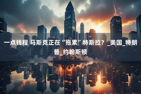 一点钱程 马斯克正在“拖累”特斯拉？_美国_特朗普_约翰斯顿